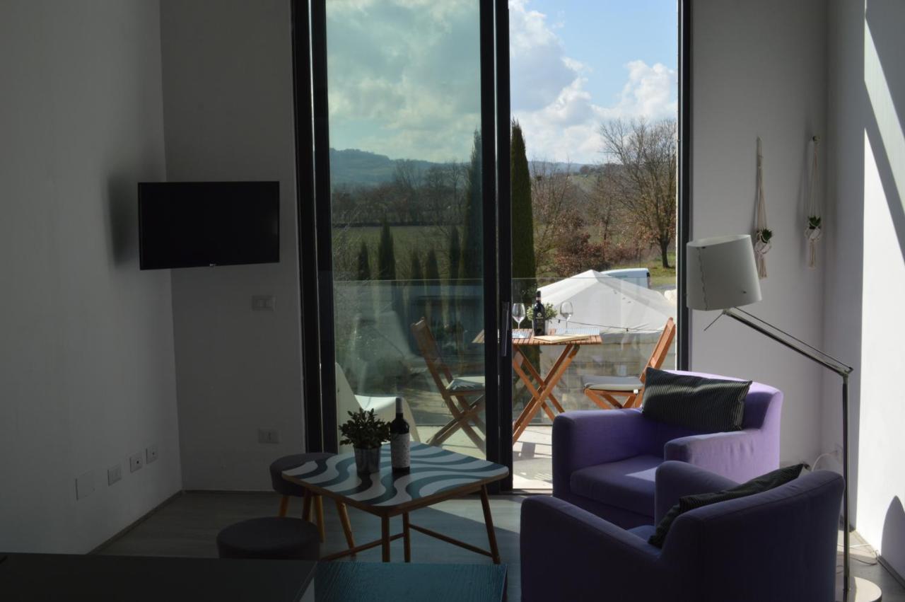 Apartamento Loft A Montepulciano Sopra Birrificio Artigianale Abbadia a Isola Exterior foto